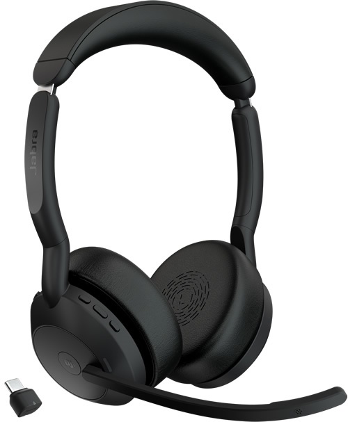 Гарнитура беспроводная Jabra Evolve2 55 25599-999-899 Link380c MS Stereo