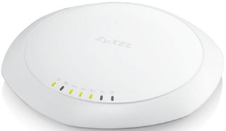 Комплект ZYXEL NWA1123-AC PRO из 3-х точек доступа, 802.11a/b/g/n/ac, внутренние антенны 3x3, до 450+1300 Мбит/сек, 2xLAN GE/PoE only/без PoE инжектор