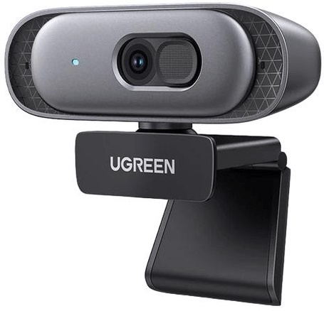 Веб-камера UGREEN CM778 35626_ USB HD Camera 2K@30FPS. Цвет: серый