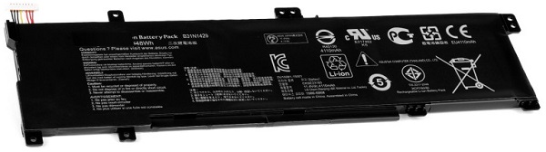 Аккумуляторы Asus  Xcom-Shop Аккумулятор для ноутбука Asus Original K501LB-OR K501LB. (11.4V 4110mAh) PN: B31N1429