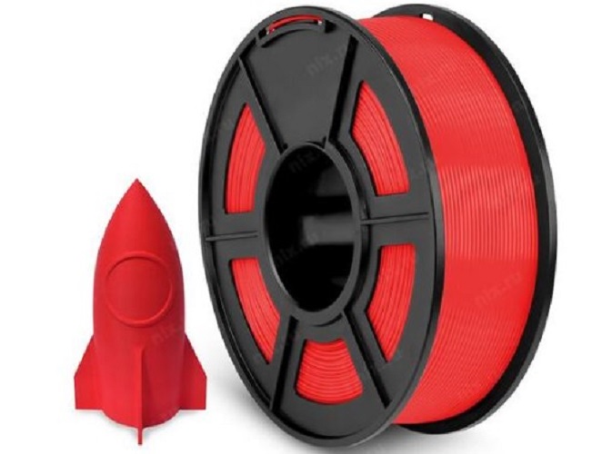 Пластик NVP NV-3D-PLA-RED PLA Red для 3D печати, диаметр 1.75мм, длина 330м, 1 кг