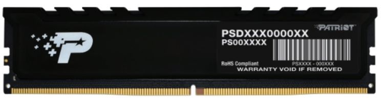 Модуль памяти DDR5 24GB Patriot Memory PSP524G560081H1 Signature Premium Line PC5-44800 5600MHz CL46 1.1V 288-Pin