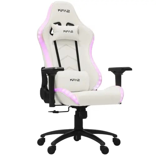 Кресло игровое KFA2 Gaming Chair 01 RGB SE RK02P4DWY2 white