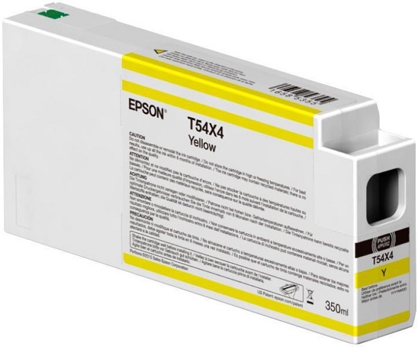 Картридж Epson C13T54X400 Yellow, 350мл