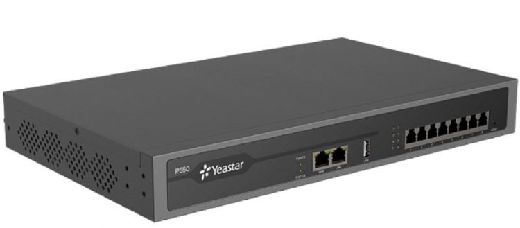 АТС IP Yeastar P550 50 абонентов и 25 вызовов, поддержка FXO, FXS, GSM, BRI