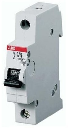 Автоматический выключатель ABB 2CCS881001R0824 S801C 1P 100A (С) 25кА (1.5 мод.)