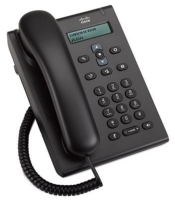 Системный телефон Cisco CP-3905= Cisco Unified SIP Phone 3905, Charcoal, Standard Handset