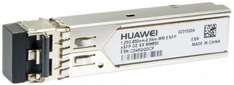 Трансивер Huawei eSFP-GE-SX-MM850 Optical ESFP GE Multi-mode Module 850nm 0.5km LC