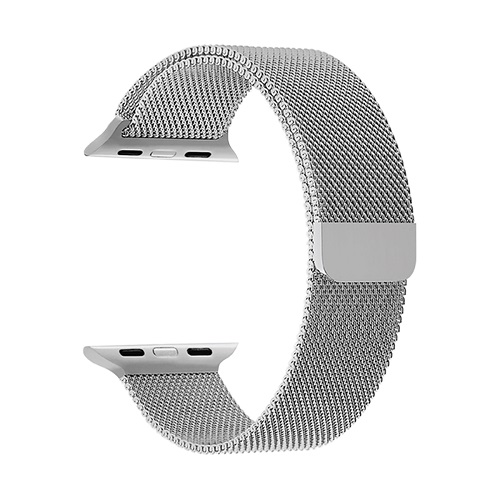 Ремешок на руку Lyambda CAPELLA DS-APM02/2-40-SL из нержавеющей стали для Apple Watch 38/40 mm silver