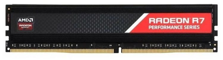 Модуль памяти DDR4 16GB AMD R7S416G2606U2S PC4-21300 2666MHz CL16 1.2V с радиатором Ret