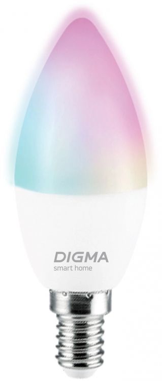   Xcom-Shop Лампа Digma DiLight F1 DLF1E14 умная E14 5Вт 470lm Wi-Fi