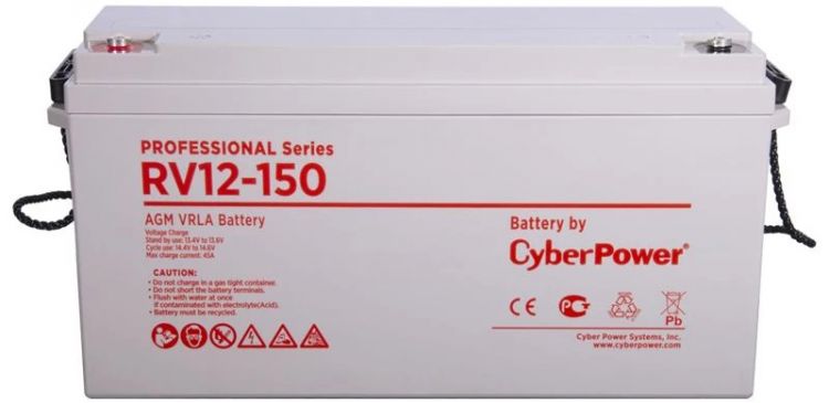  Батарея CyberPower RV 12-150 professional series, 12V, 150Ah