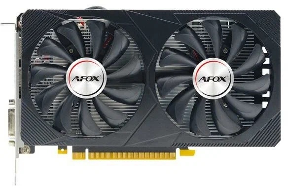 Видеокарта PCI-E Afox GeForce GTX 1650 (AF1650-4096D6H3-V4) 4GB GDDR6 128bit 12nm 1410/12000MHz HDMI/DVI/DP