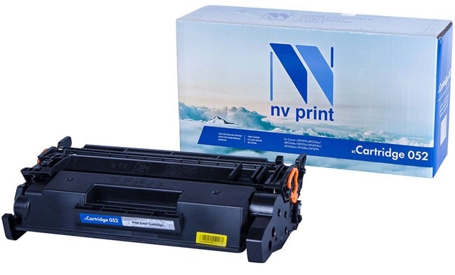 Картридж NVP NV-052 черный, для Canon i-SENSYS LBP212dw/LBP214dw/LBP215x/MF421dw/MF426dw/MF428x/MF429x, 3100k