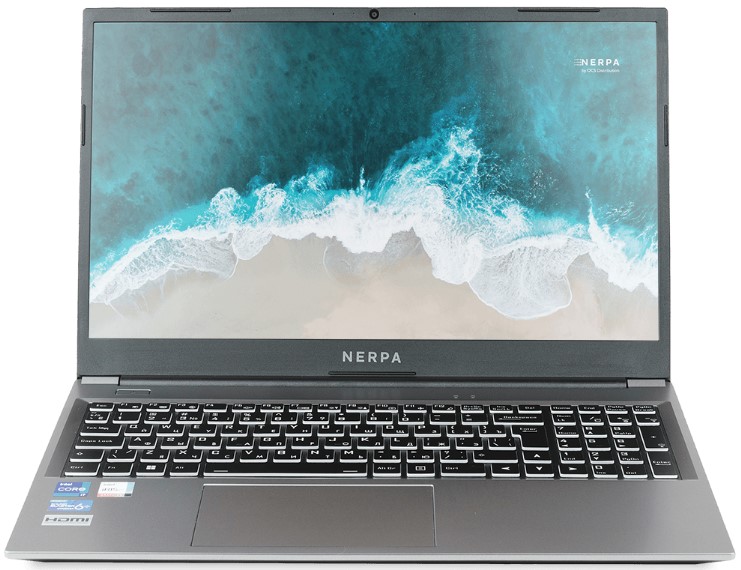 Ноутбук Nerpa Caspica I752-17 i7 1255U/8GB/512GB SSD/noDVD/17.3 FHD IPS/Iris Xe Graphics/BT/WiFi/Win10Pro/titanium gray/titanium black