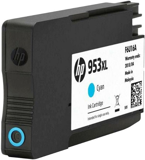 Картридж HP F6U16A 953XL High Yield Cyan Original Ink Cartridge