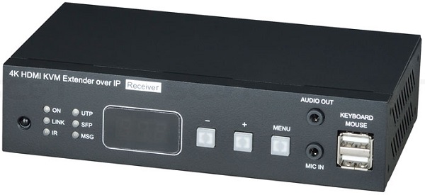 HDMI по Ethernet  Xcom-Shop Приемник SC&T HKM02BR-4K KVM: HDMI, USB, аудио, RS232 и ИК сигналов по Ethernet до 150м (CAT5e/CAT6). Позволяет принимать HDMI(1.4, до 4K(30Гц), USB,