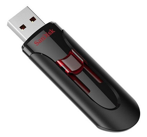 Накопитель USB 3.0 32GB SanDisk Cruzer Glide SDCZ600-032G-G35 черный