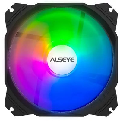 Вентилятор для корпуса ALSEYE M120-PB-A 120x120x25mm, 1200rpm, 68.4CFM, 20.46dBA, 4-pin PWM