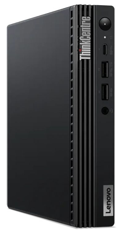 Компьютер Lenovo ThinkCentre Tiny M70q-3 11USS09U00/R G7400T/8GB/256GB SSD/UHDG 710/GbitEth/WiFi/BT/65W/kb/мышь/Win11Pro/черный