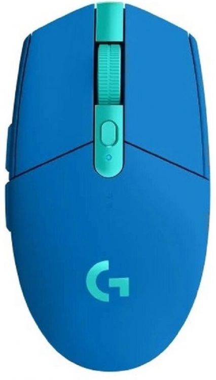 Мышь Wireless Logitech G304 Lightspeed 910-006016 синяя оптическая (12000dpi) беспроводная USB (5but)