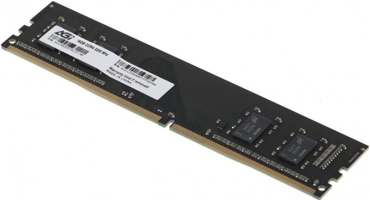   Xcom-Shop Модуль памяти DDR4 16GB AGI AGI320016UD138 3200MHz UD138 RTL PC4-25600 DIMM 288-pin 1.2В Ret