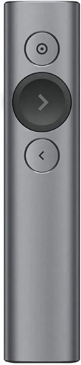 Презентер Logitech Spotlight 910-004865 Radio USB (30м) серый