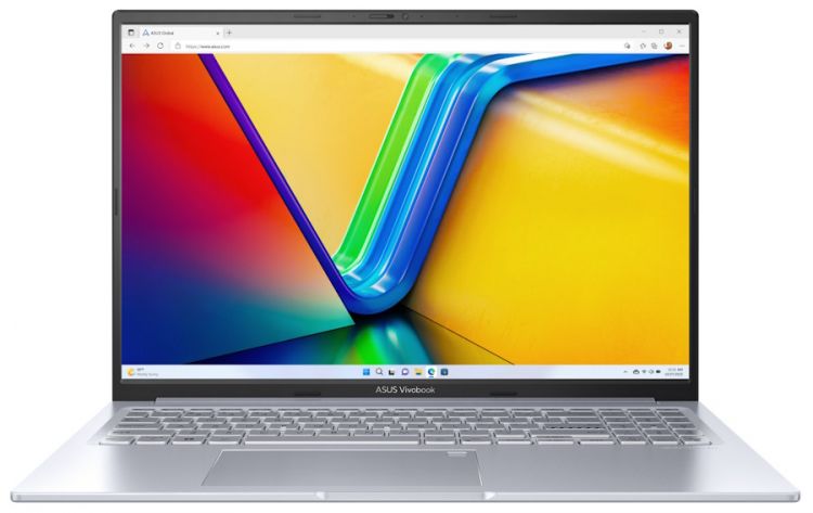 Ноутбук ASUS VivoBook 16X M3604YA-MB259 90NB11A2-M00BU0 Ryzen 7 7730U16GB/512GB SSD/AMD Radeon/16 IPS WUXGA/WiFi/BT/Cam/noOS/silver