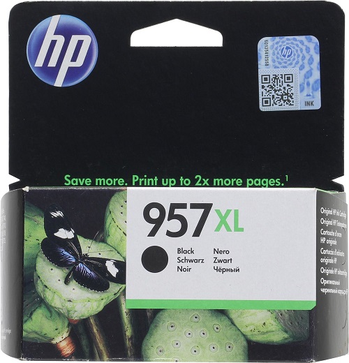 Картридж струйный Sakura L0R40AE (№957XL Black) для HP Officejet Pro 8734/8210/8720/8724/8725/8726/8727/8736/8740/8743/8744/8746/8747Aio, Managed MFP