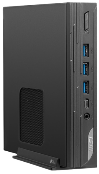 Неттоп MSI Pro DP10 12M-203RU 9S6-B0A621-203 i5-1235U/16GB/512GB SSD/Iris Xe graphics/GbitEth/2*USB Type-C/HDMI/DP/VGA/120W/Win11Pro/black