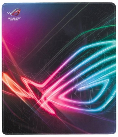 Коврик для мыши ASUS ROG Strix Edge 90MP00T0-B0UA00 400x450x2mm, каучук, нетканый материал, cиликон