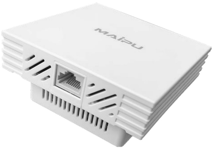 Точка доступа Maipu IAP300-815-PE V3 24700346 wall mount Wi-Fi6 802.11b/g/n/ac/ax, dual frequency, dual mode,1.8Gbps, 2*2 MIMO, 5*1000M, 100mW AP, inb