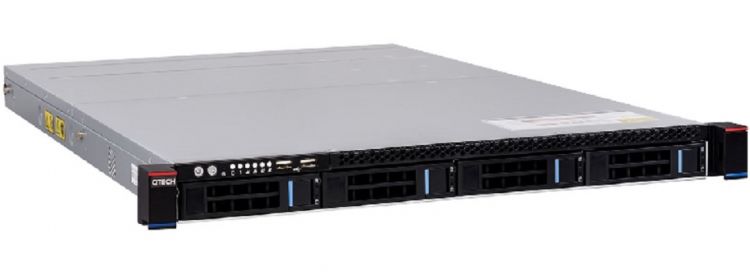 АТС IP QTECH QPBX-Q4000 до 4000 SIP абонентов, 600 одновременных разговоров, питание 220В через адаптер.