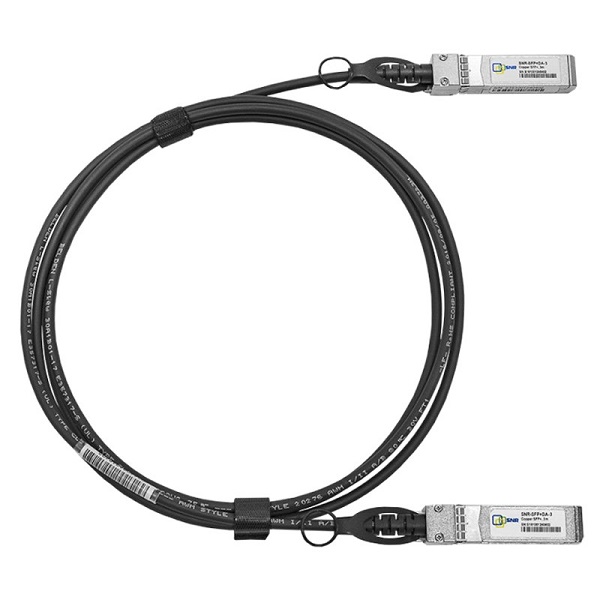 Кабель интерфейсный SNR SNR-SFP+DA-3 Модуль SFP+ Direct Attached Cable (DAC), дальность до 3м