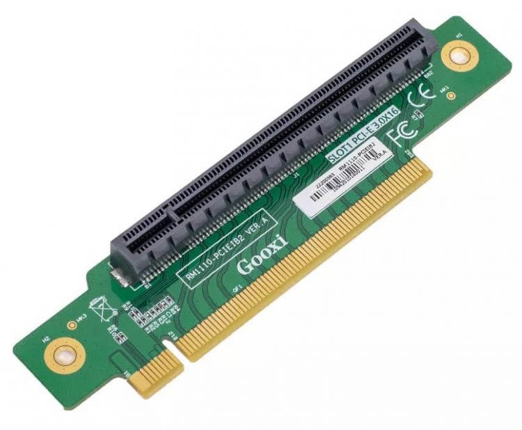 Адаптер SNR SNR-RM1110-PCIEIB2 1x PCI-Ex16 для серверов, 1U серии RS/RE