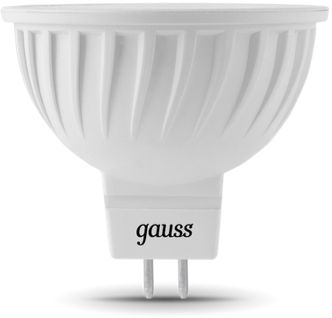 Лампа светодиодная Gauss 201505105 LED MR16 GU5.3 5W 12V 500lm 3000K