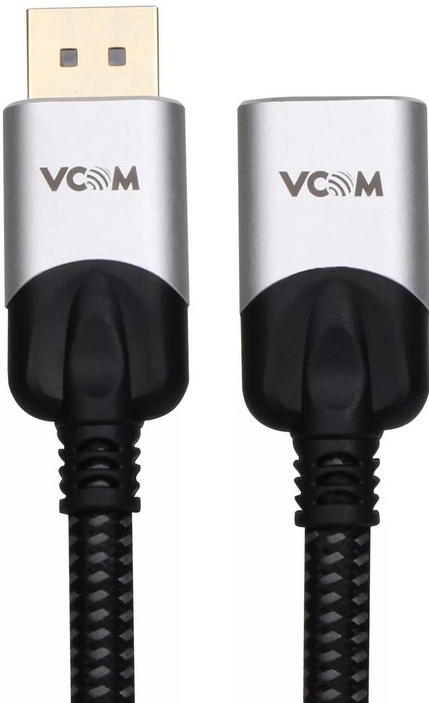 Кабель удлинительный VCOM CG635F-1.0 DisplayPort v1.4, 8K@60Hz, 1m, медь