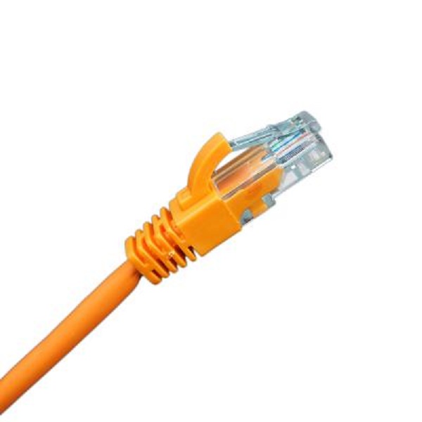 Кабель патч-корд U/UTP 5e кат. 5м BNH B500-UTP-5E-5.0-LSZH-OR неэкр., RJ45/RJ45, d 0,2 5м, LSZH, AWG24 оранжевый