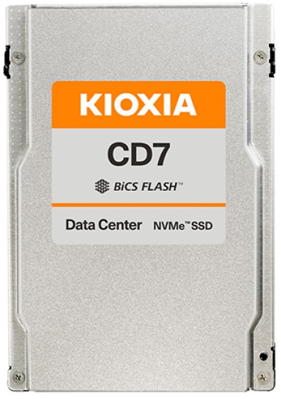 Накопитель SSD 2.5'' Toshiba (KIOXIA) KCD71RUG1T92 CD7-R, 1.92TB, PCIe 4.0 1x4 NVMe 1.4, 6650/3600MB/s, IOPS 1100K/180K, MTTF 2,5M, 1 DWPD TLC BiCS Fl