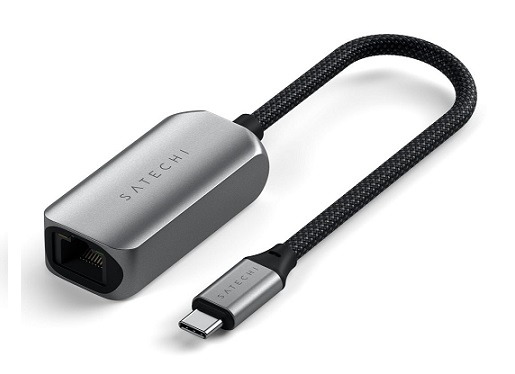 Адаптер Satechi ST-AE25M USB-C 2.5 Gigabit Ethernet - space gray