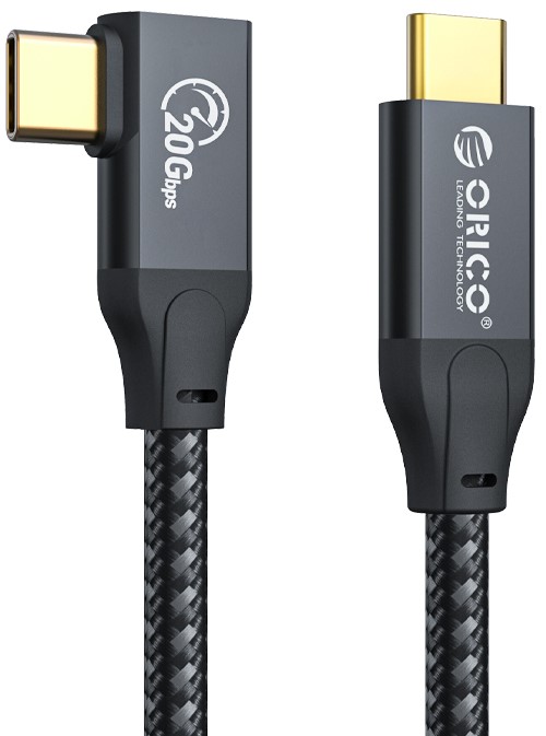 Кабель интерфейсный Orico ORICO-CL32-50-BK-BP USB-C 3.2 Gen2х2, USB-C(m)/USB-C/(m), 5 м, 100 Вт, CL32, черный