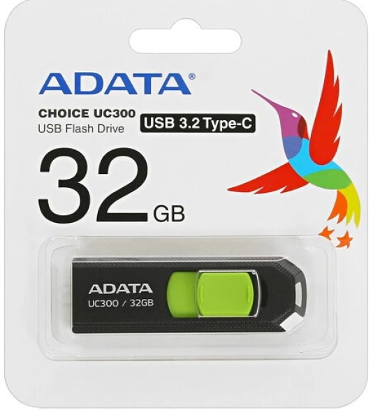 Накопитель USB 3.2 32GB ADATA UC300 Type-C