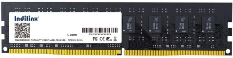 Модуль памяти DDR5 16GB Indilinx IND-ID5P60SP16X PC-48000 6000MHz CL38 1.35V