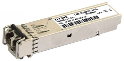 Трансивер D-link S302SX/A1A 1x1000Base-SX+ для многомодового оптического кабеля (до 2 км)