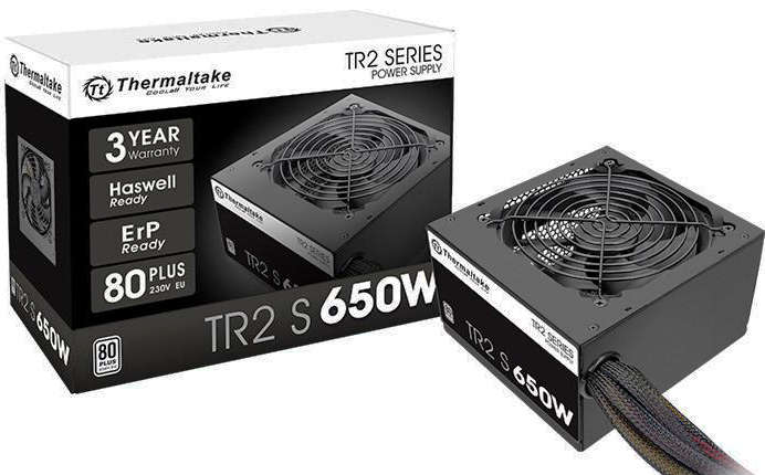 Блок питания ATX Thermaltake TR2 S/650W PS-TRS-0650NPCWEU-2 80 Plus, белый