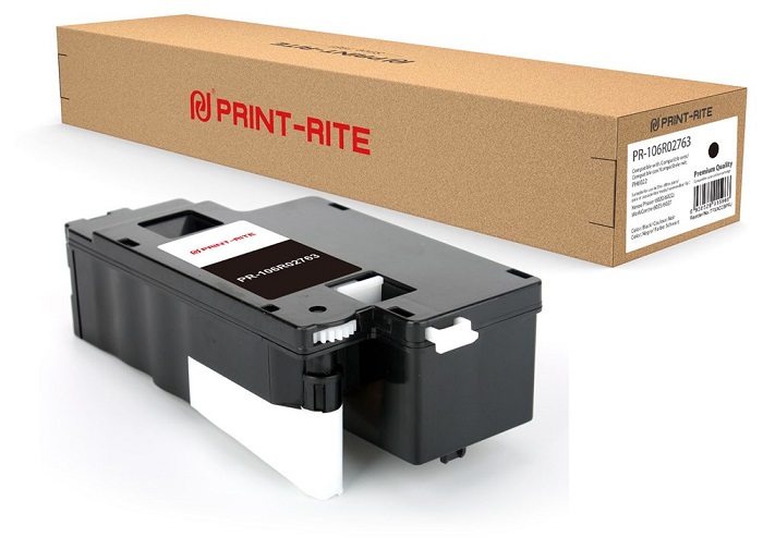 Картридж Print-Rite PR-106R02763 106R02763 черный (2000стр.) для Xerox Phaser 6020/6022/WC6025/6027