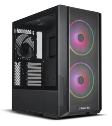 Корпус ATX Lian Li Lancool 216 G99.LAN216X.10R черный, без БП, боковая панель из закаленного стекла, 2хUSB3.0, USB 3.1 Type-C, audio