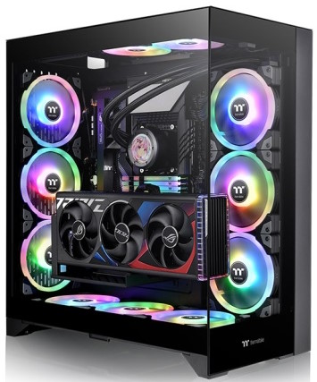 Корпуса Thermaltake  Xcom-Shop Корпус eATX Thermaltake CTE E600 MX CA-1Y3-00M1WN-00 черный, без БП, боковая панель из закаленного стекла, USB Type-C, 2*USB 3.0, audio