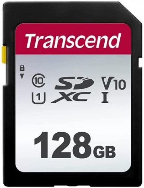   Xcom-Shop Карта памяти SDXC 128GB Transcend TS128GSDC300S Class 10 U1, V10 300S