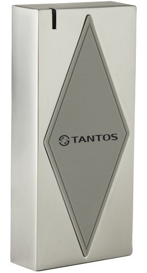   Xcom-Shop Считыватель магнитных карт Tantos TS-RDR-EHMF Metal мультиформатный. Em-marin, HID Prox и Mifare в металлическом корпусе, протокол Wiegand-26